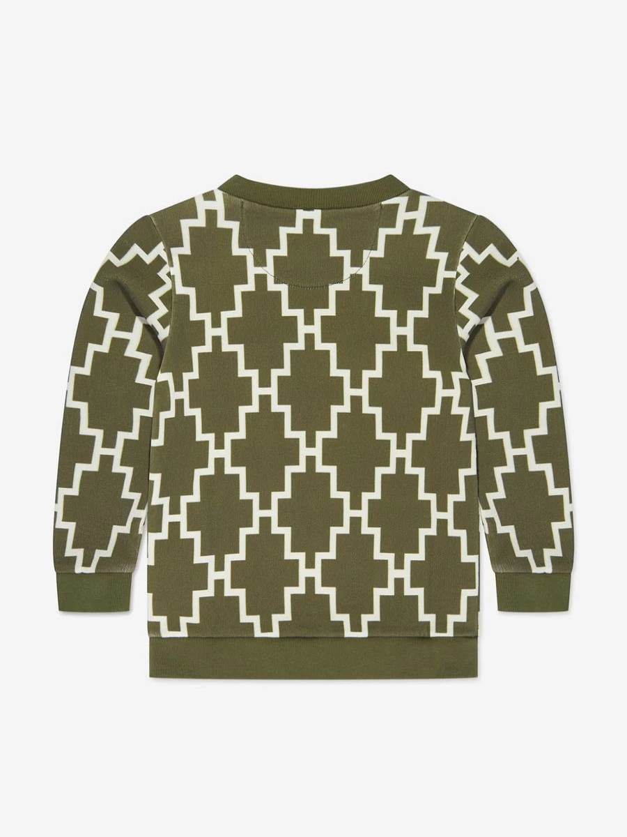 Marcelo Burlon Baby Boys Patterned Sweatshirt - Stylish & Comfortable Kids Pullover