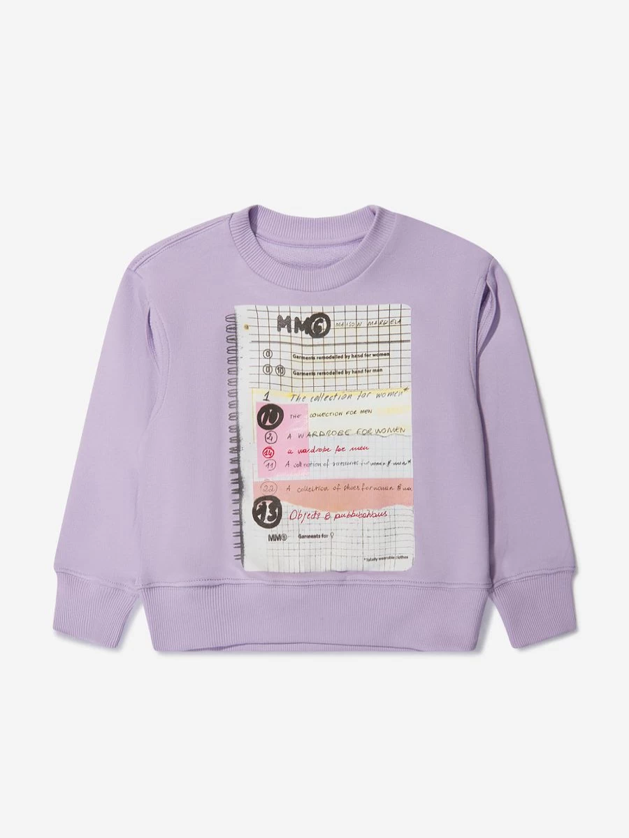 MM6 Maison Margiela Boys' Cotton Sweatshirt - Unisex Style Comfort Fit