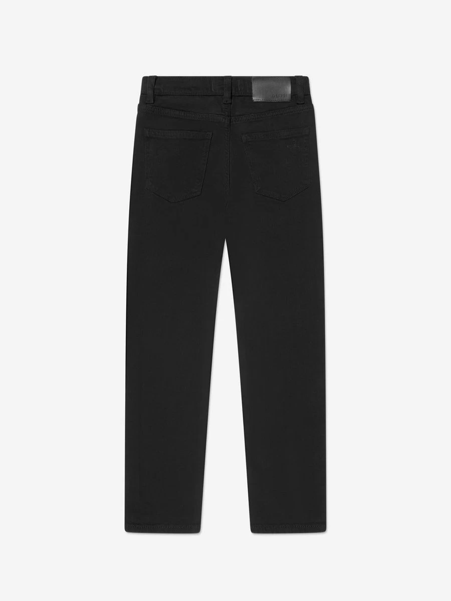 DL1961 Boys' Brady Slim Fit Black Jeans for Kids