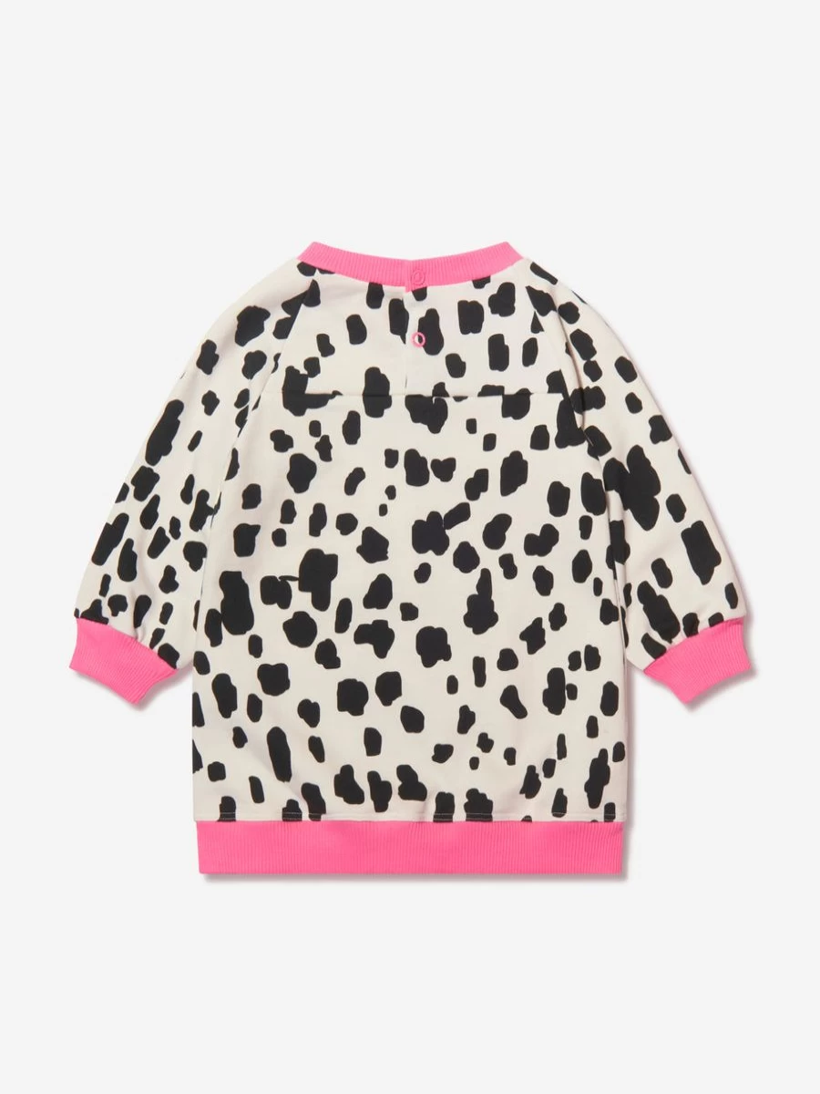 Chiara Ferragni Baby Girls' Dalmatian Print Sweater Dress | Cute & Comfortable Toddler Outfit