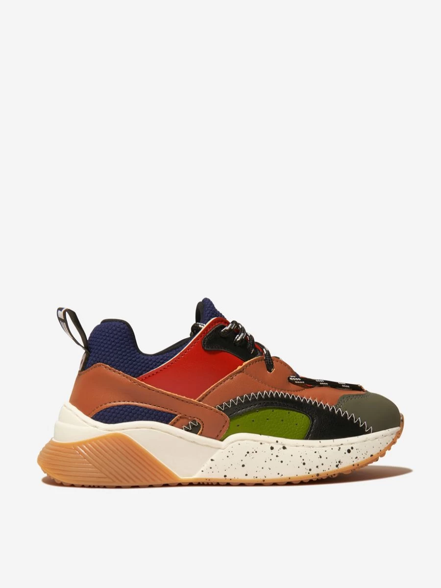Stella McCartney Kids Colourblock Sneakers for Teens - Stylish Unisex Trainers | Childsplay Clothing