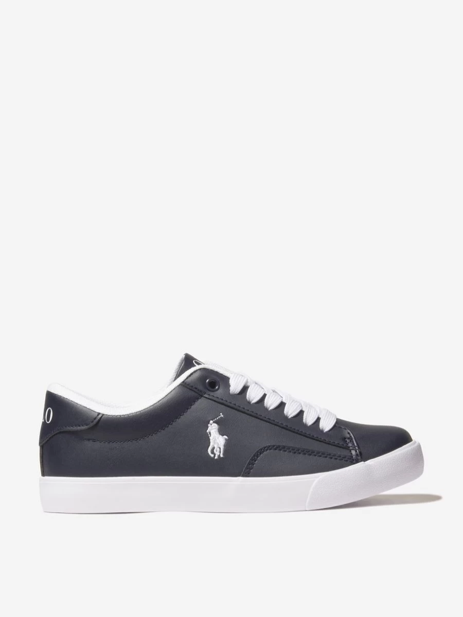Ralph Lauren Kids Theron V Navy Sneakers for Teen Boys