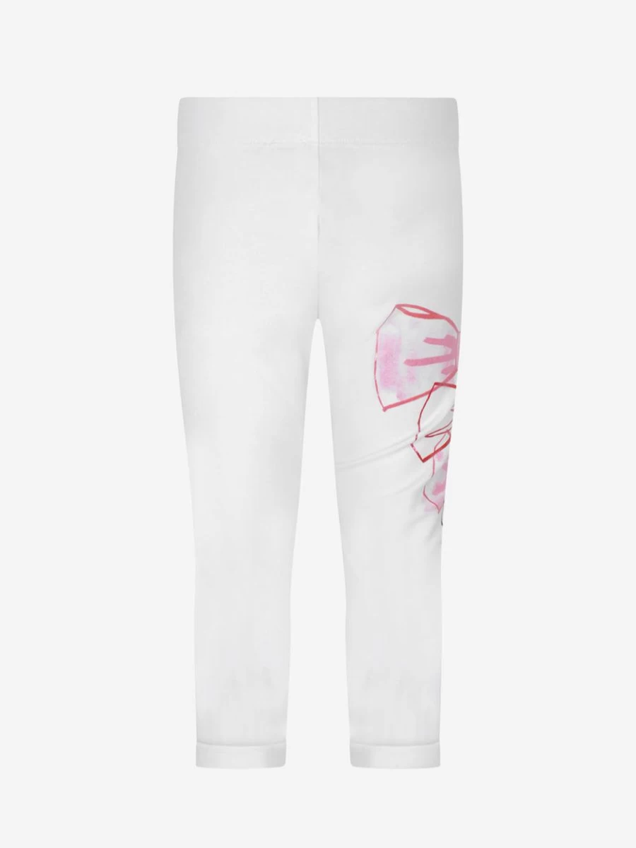 Simonetta Girls Bow Print Bottoms - Stylish & Comfortable Bow Design Pants for Girls