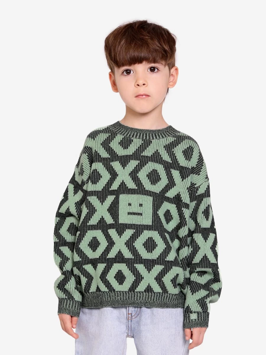Acne Studios Girls' Black Mini Kozu Jumper for Kids