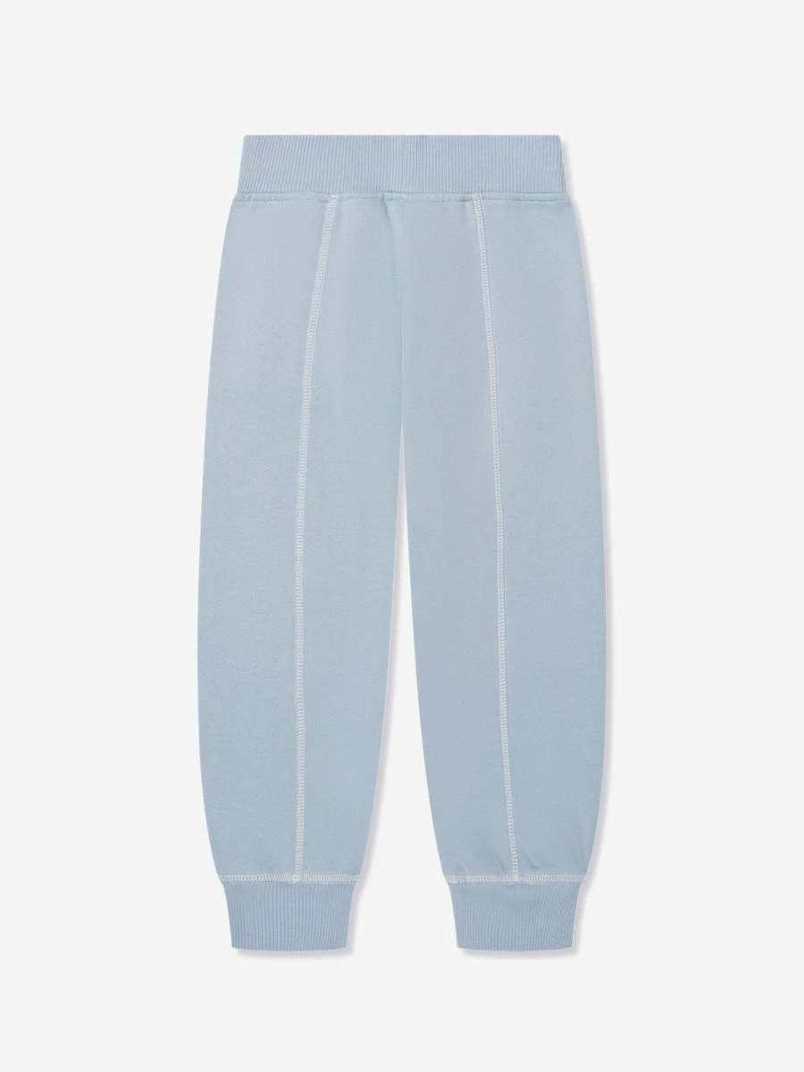 Emporio Armani Boys' Blue Logo Joggers - Stylish Casual Pants for Kids