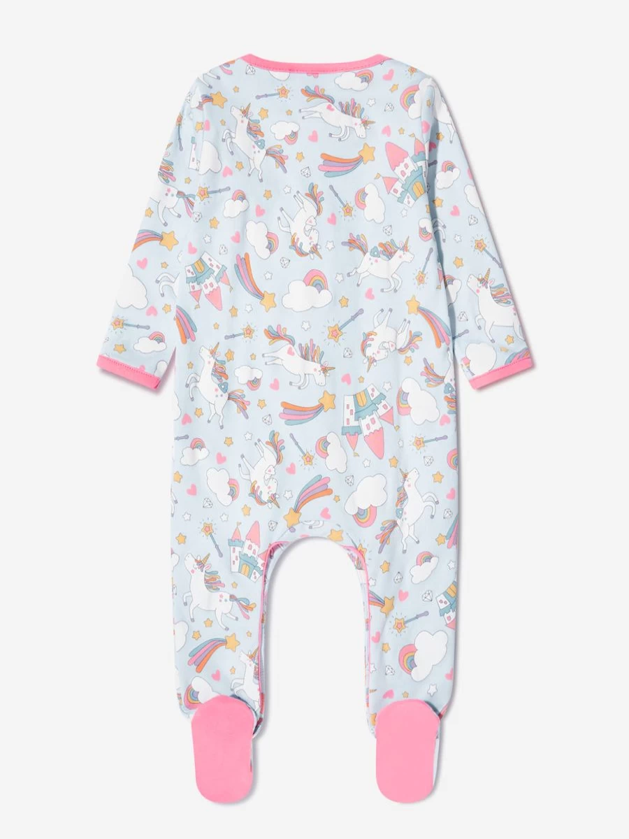 Magnolia Baby Pink Unicorn Babygrow for Girls - Dreamy & Comfortable Newborn Romper