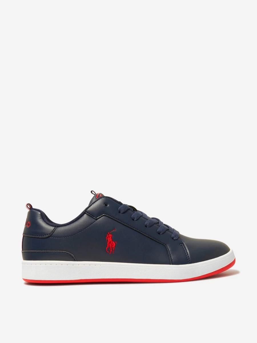 Ralph Lauren Kids Heritage Court Sneakers for Teens - Stylish Casual Trainers