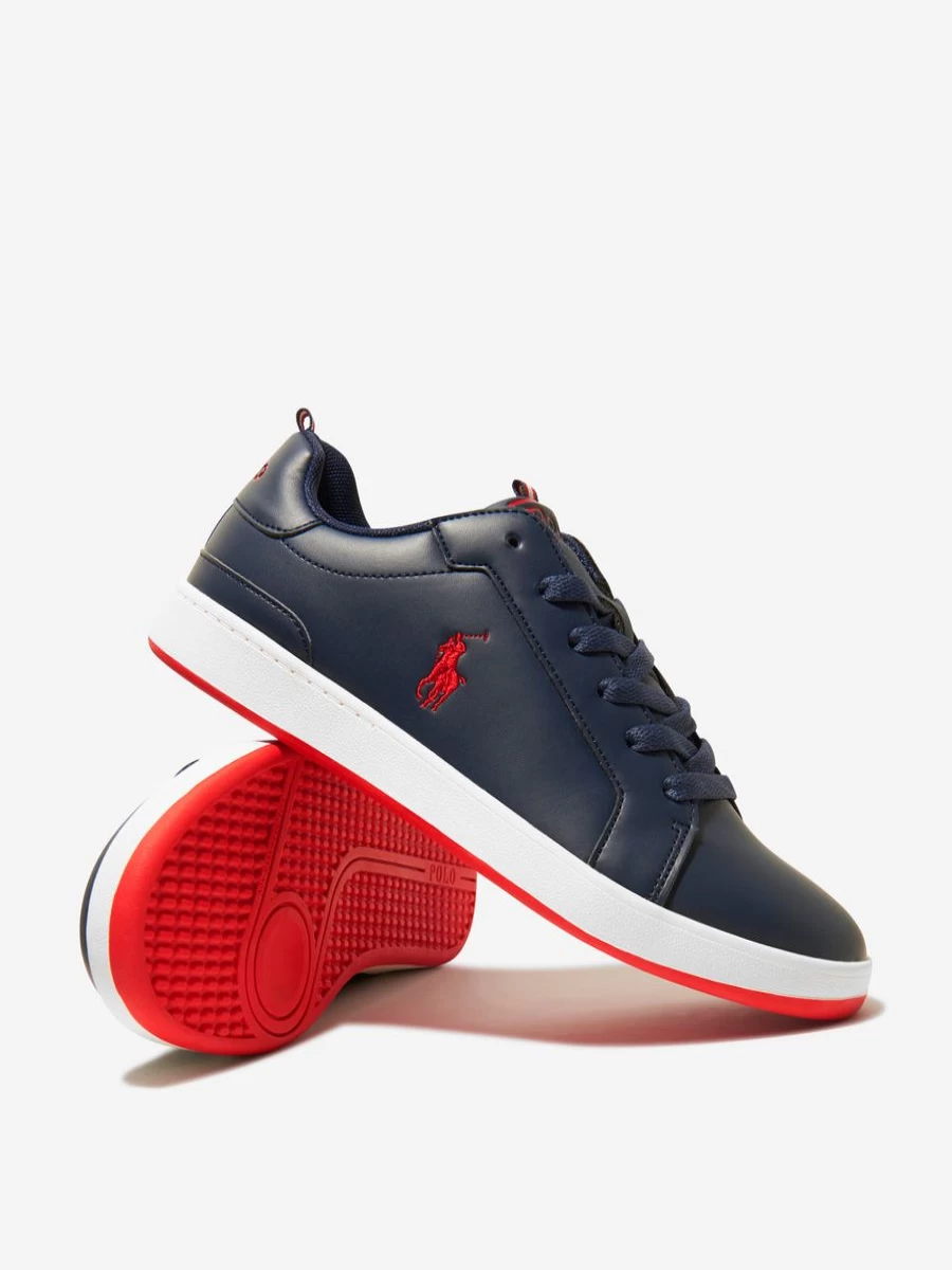 Ralph Lauren Kids Heritage Court Sneakers for Teens - Stylish Casual Trainers