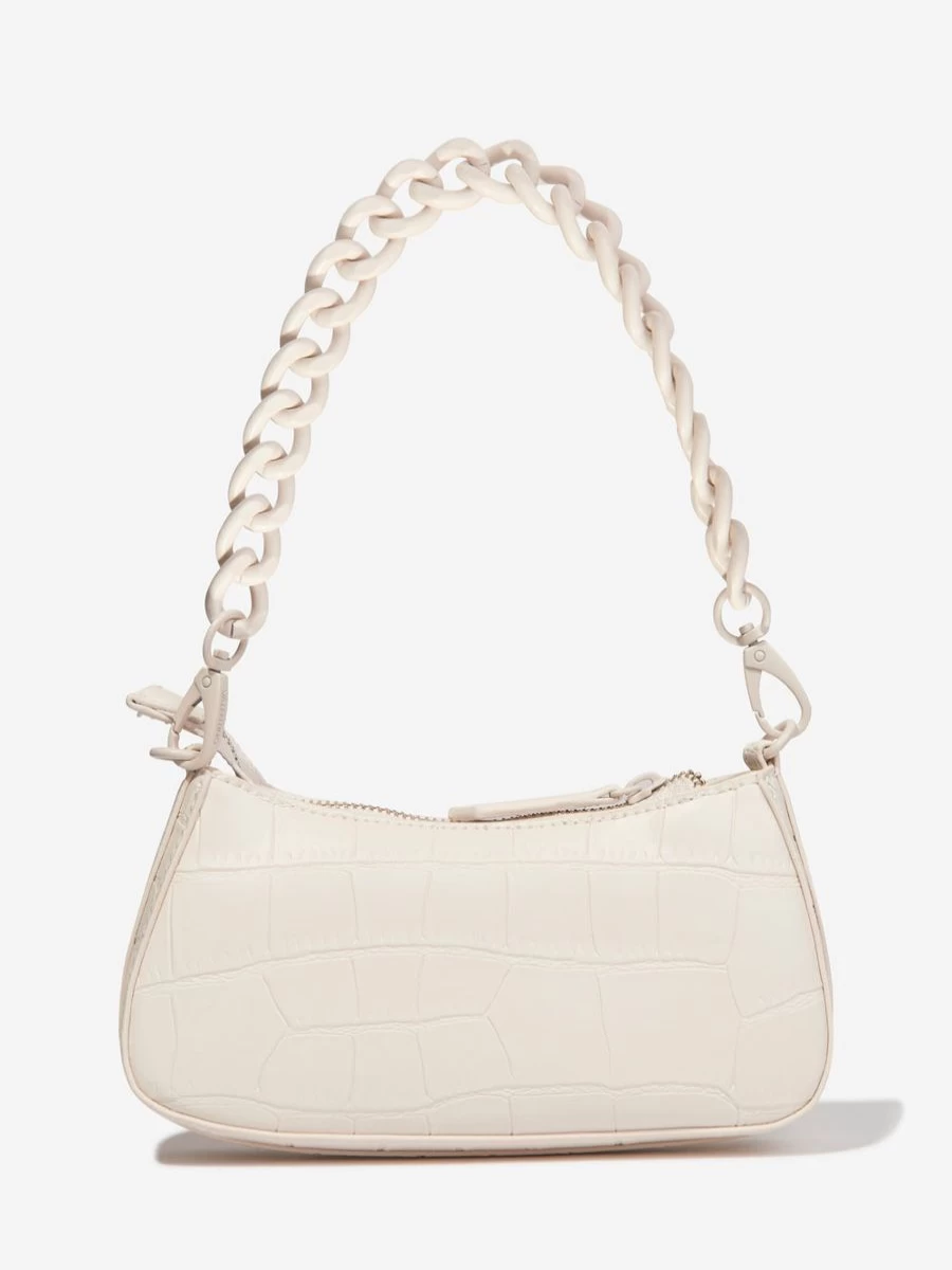 Valentino Girls Ivory Surrey Shoulder Bag 31.9cm Luxury Designer Handbag
