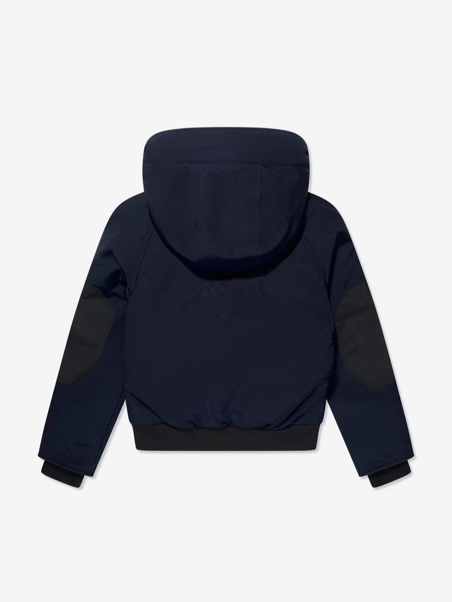 Canada Goose Boys Kids Chilliwack Bomber Jacket - Navy Blue Winter Coat