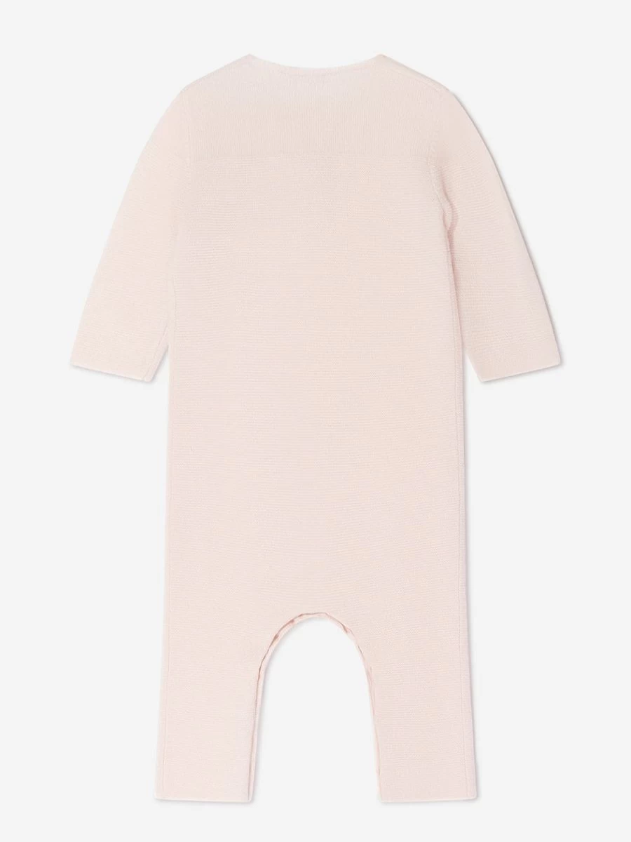 Bonpoint Baby Girls Cashmere Romper - Luxurious Soft Jumpsuit for Infants & Toddlers