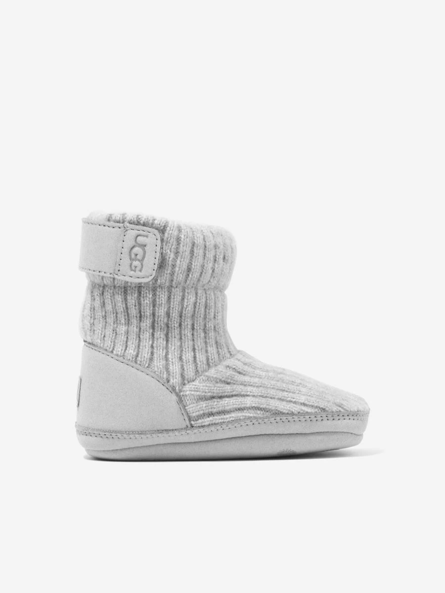 UGG Boys' Grey Skylar Boots for Baby - Warm Winter Footwear