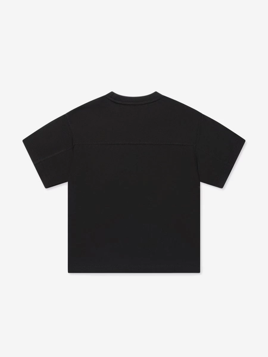 Emporio Armani Teen Boys Black Logo T-Shirt