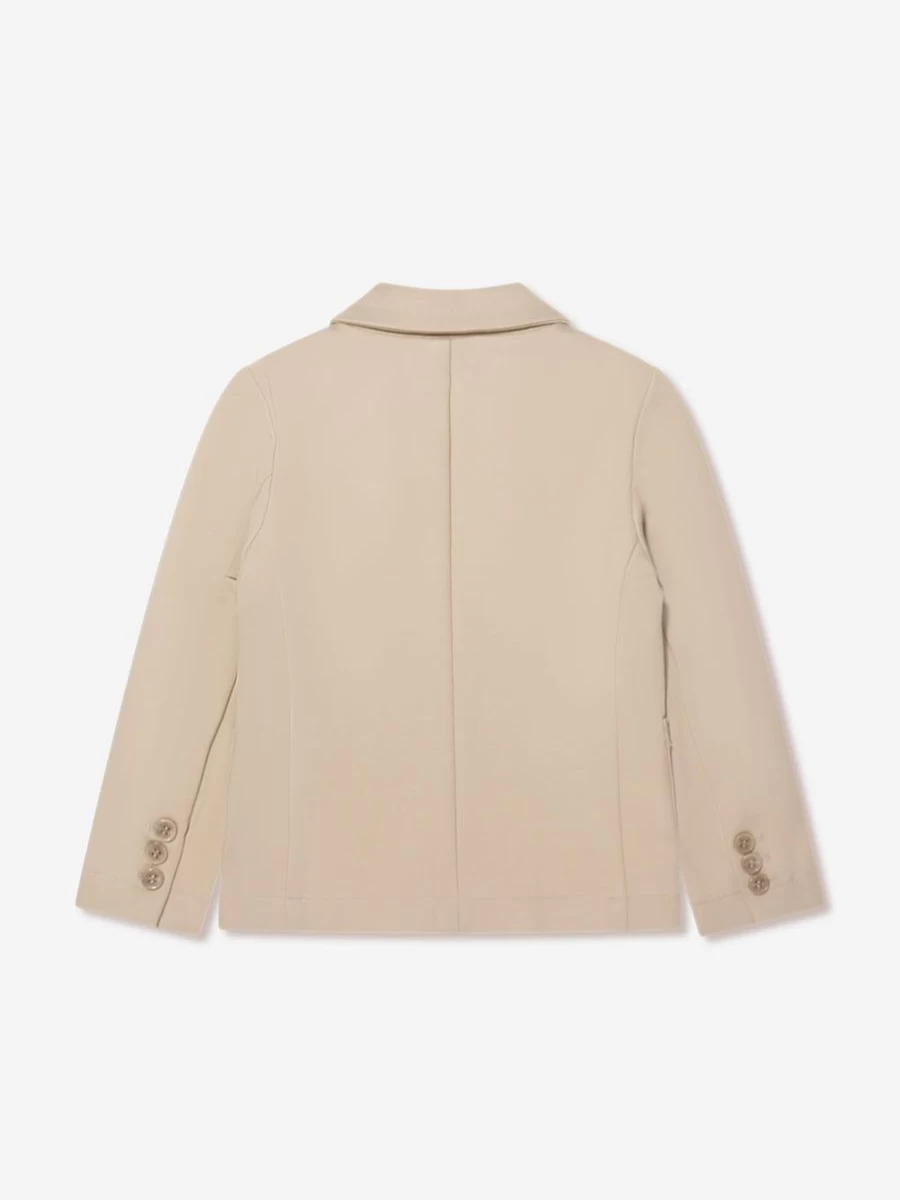 Trussardi Boys Theoden Beige Jacket for Kids - Premium Quality Outerwear