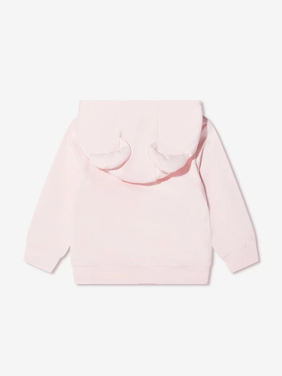 Fendi Kids Baby Girls' Teddy Bear Hoodie - Soft & Cozy Winter Pullover for Toddlers