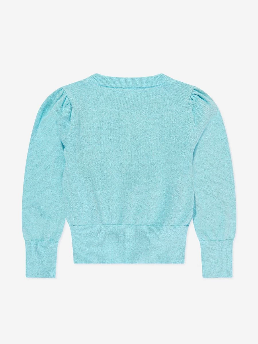 "Angels Face Girls Nicolette Blue Cardigan – Soft & Stylish Knit Wear for Kids"