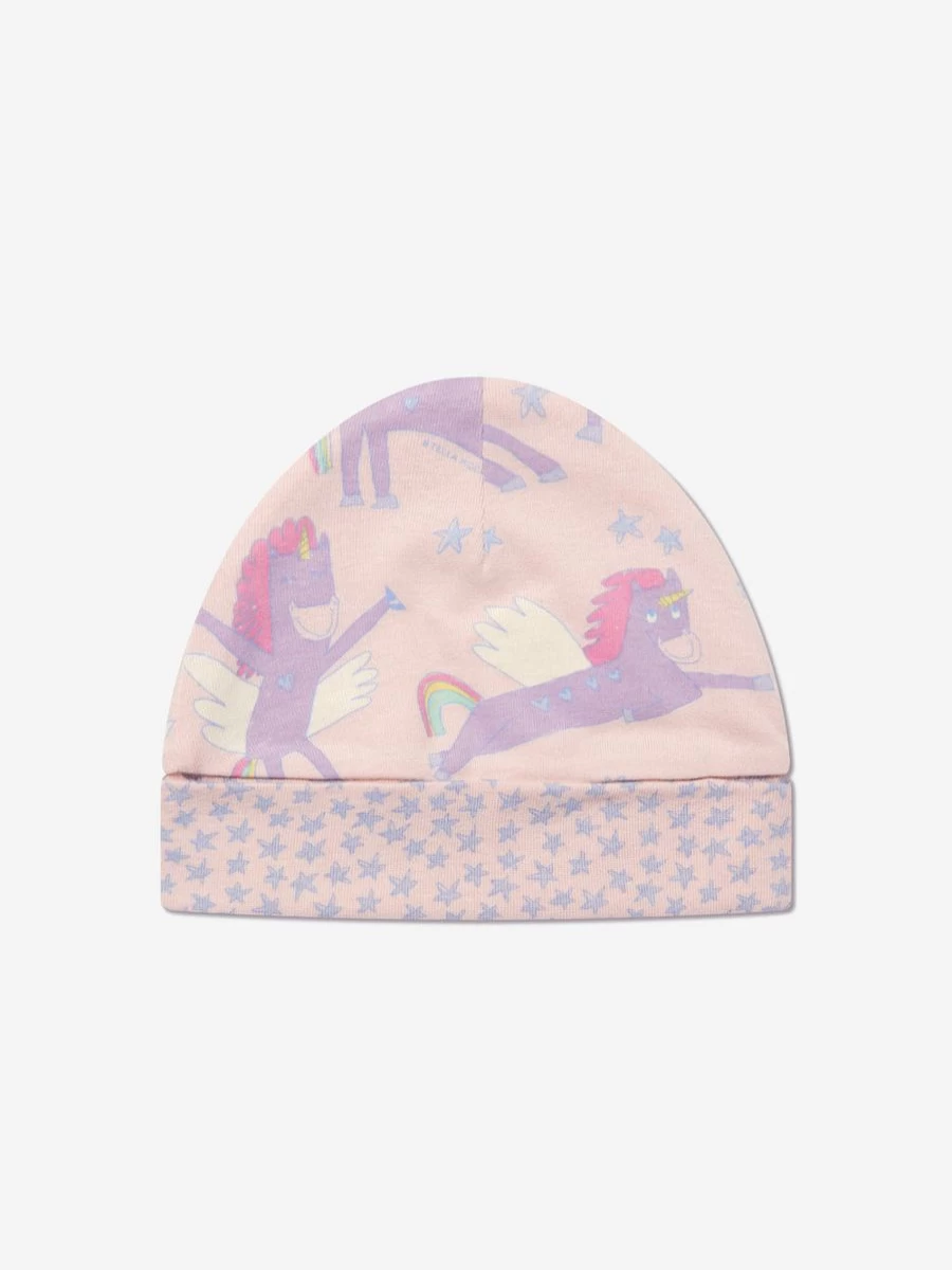 Stella McCartney Kids Baby Girls Pink Babygrow Set - Soft Cotton Infant Romper