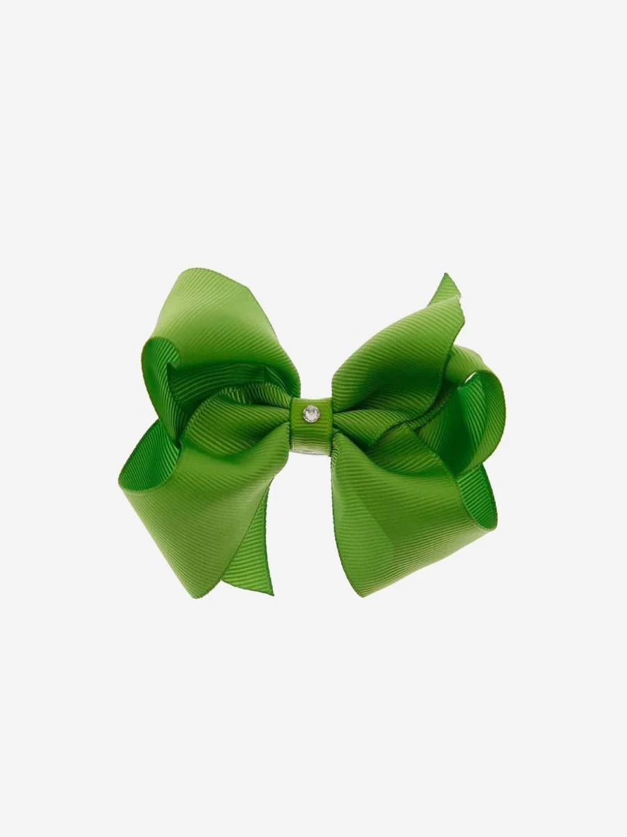 Dotty Daydreams Apple Bow Hair Clip for Teens - Cute Girls Hair Accessory