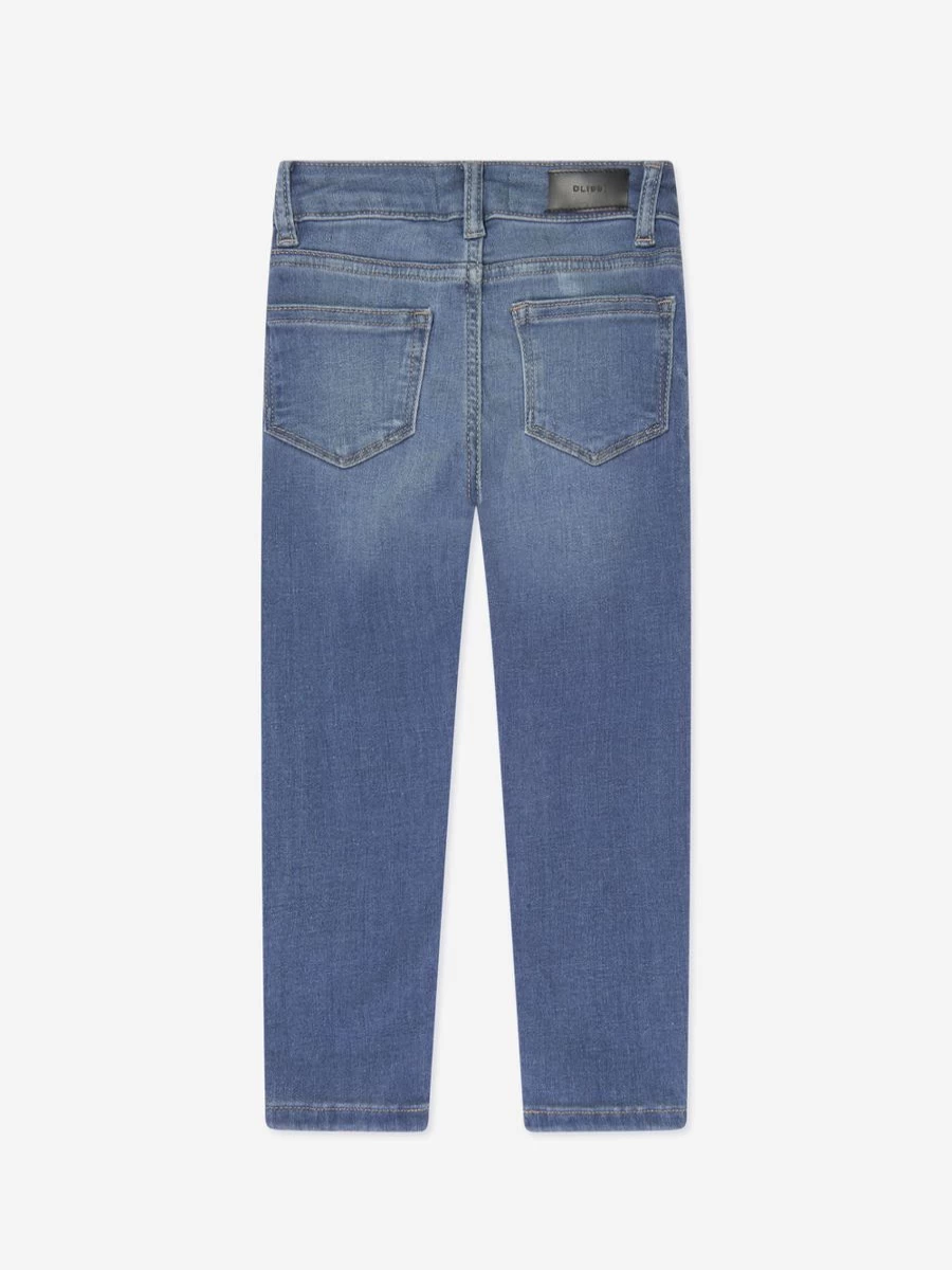DL1961 Girls Chloe Blue Skinny Fit Jeans for Kids