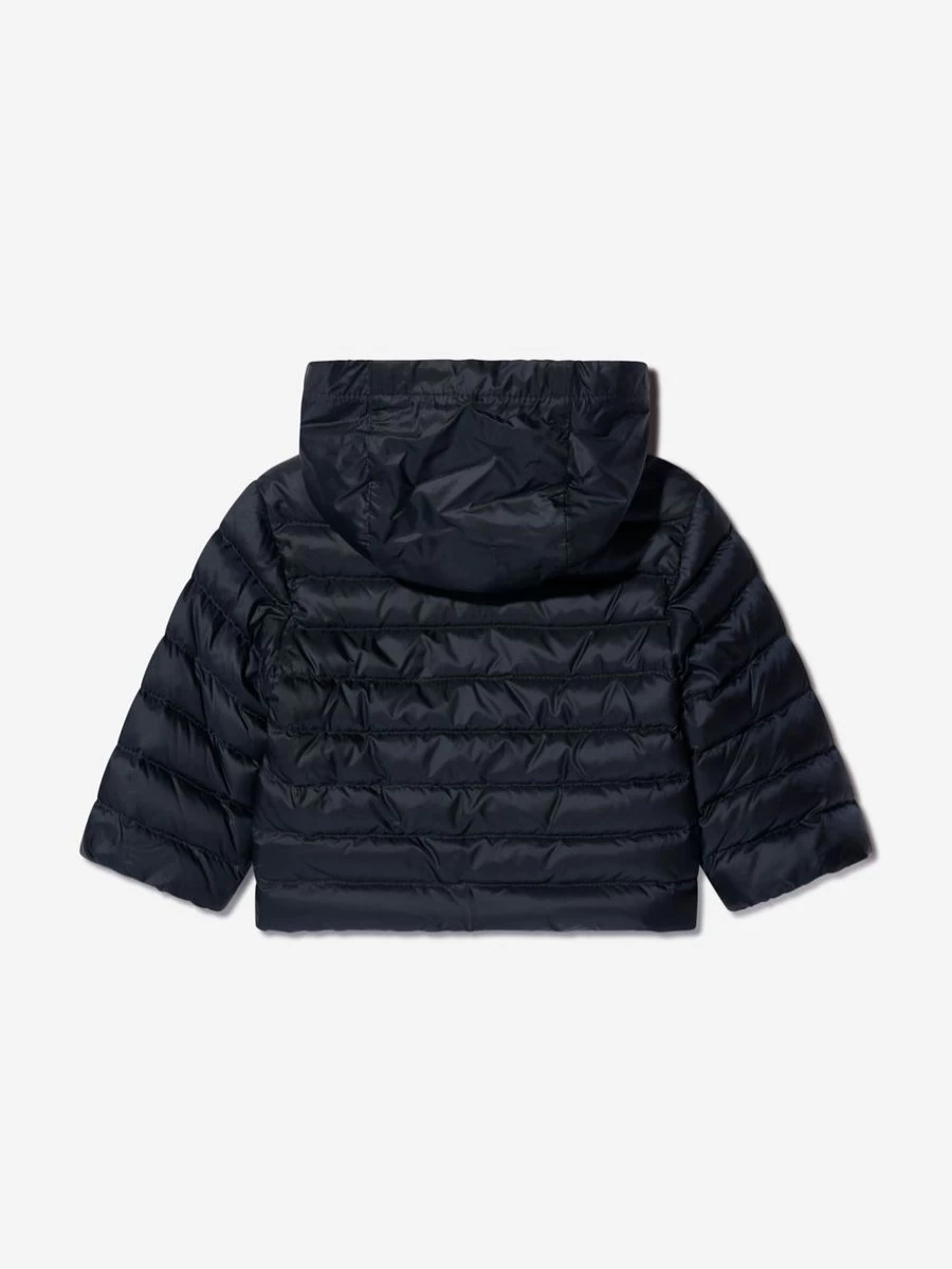Moncler Enfant Baby Navy Down Padded Baigal Jacket for Infants