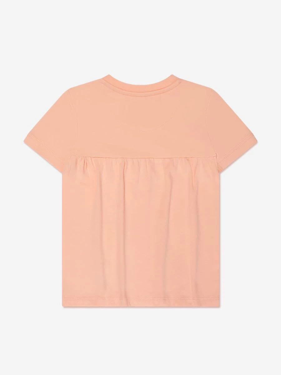 Calvin Klein Jeans Baby Girls Peach Hero Logo Casual Dress