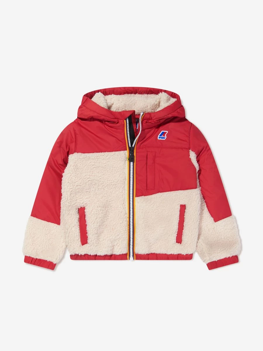 K-WAY Girls' Orsetto Waterproof Winter Jacket | Kids Snow Coat for Cold Weather | Childsplay Clothing