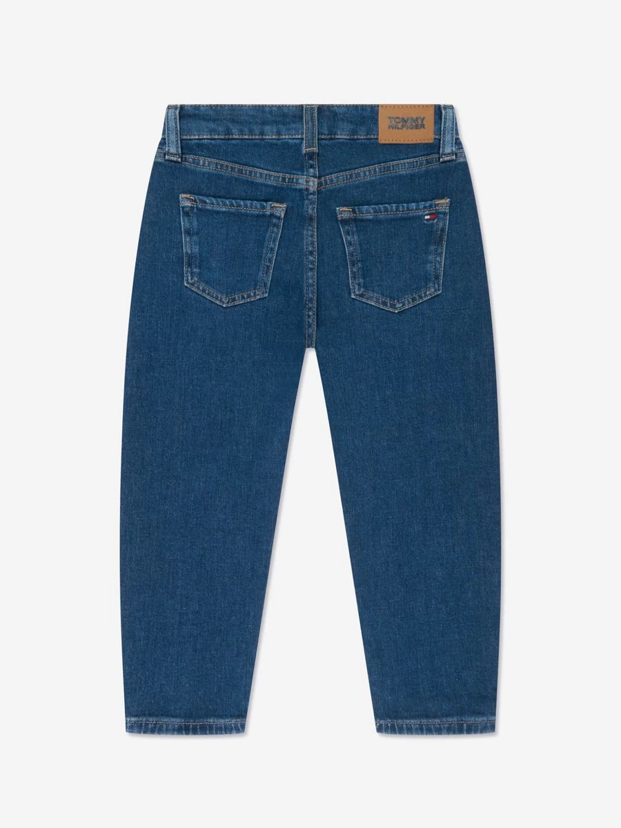 Tommy Hilfiger Boys Blue Clean Wash Archive Jeans for Kids