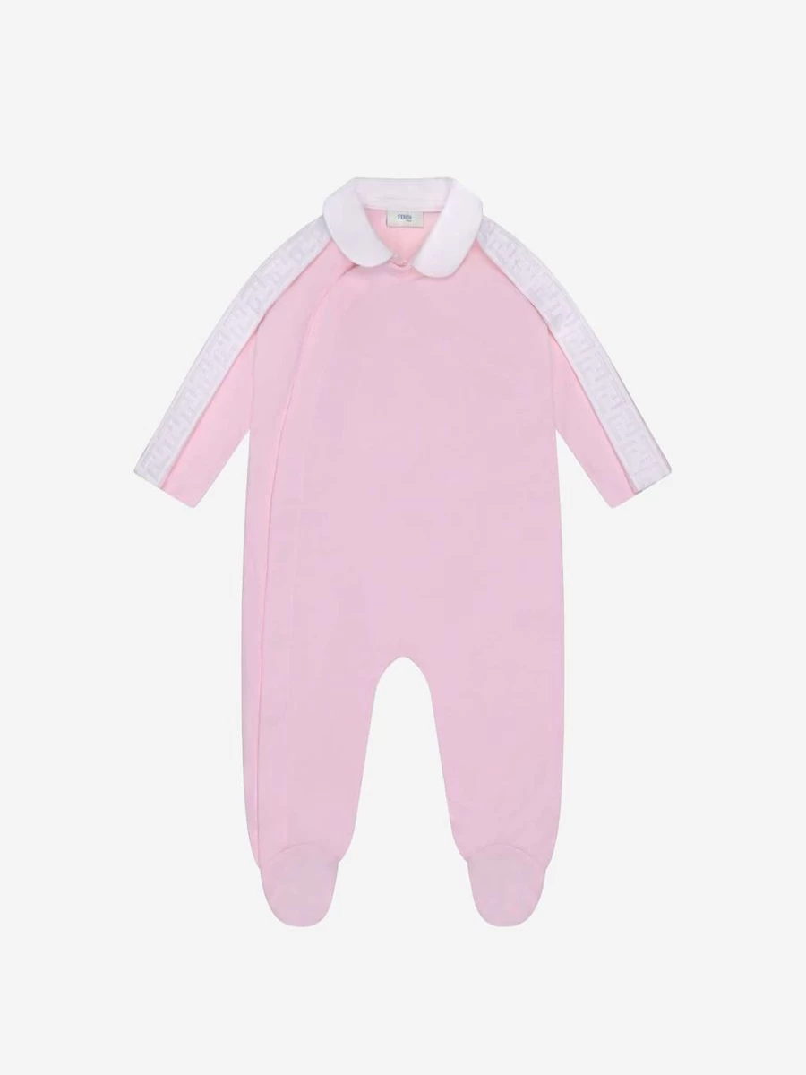 Fendi Kids Girls Cotton Babygrow Gift Set | Premium Baby Outfit | Childsplay Clothing