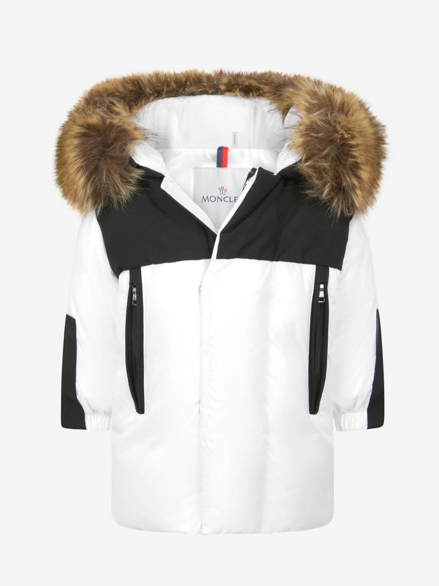 Moncler Enfant Boys' Tunay Long Parka Coat for Winter – Warm Insulated Jacket for Kids