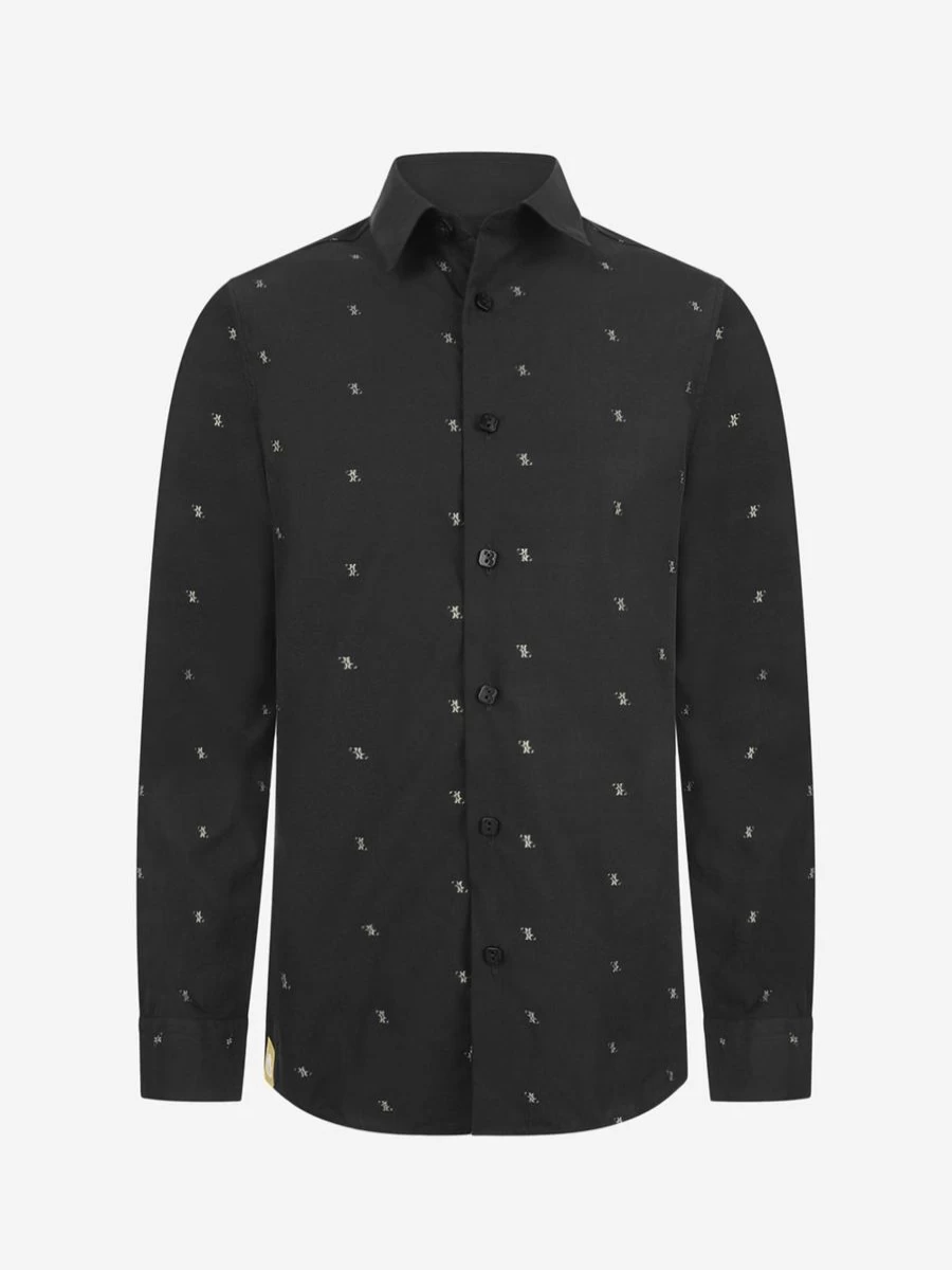 "Billionaire Boys Teen All Over Print BB Shirt – Stylish Graphic Tee for Boys"