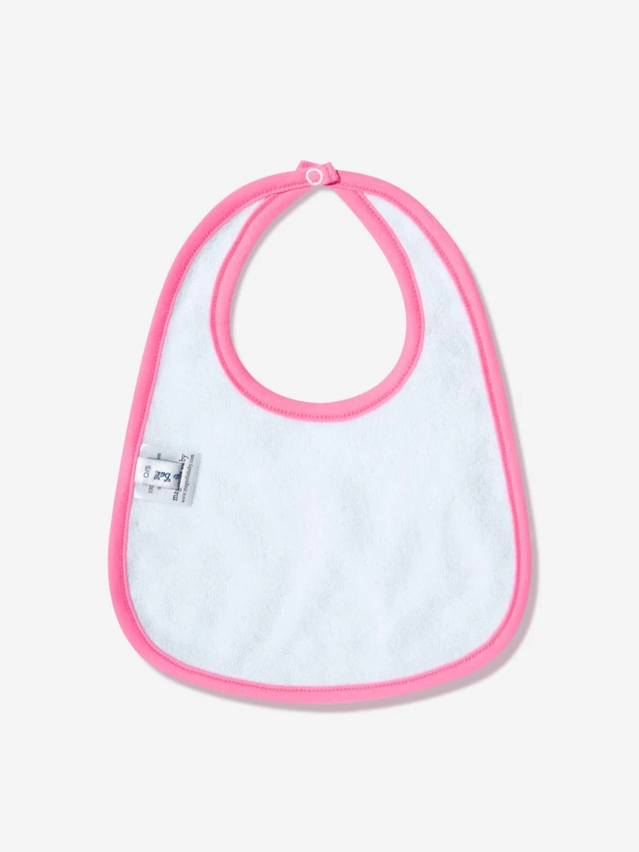 Magnolia Baby Pink Unicorn Bib for Girls - Soft & Dreamy Baby Feeding Accessory