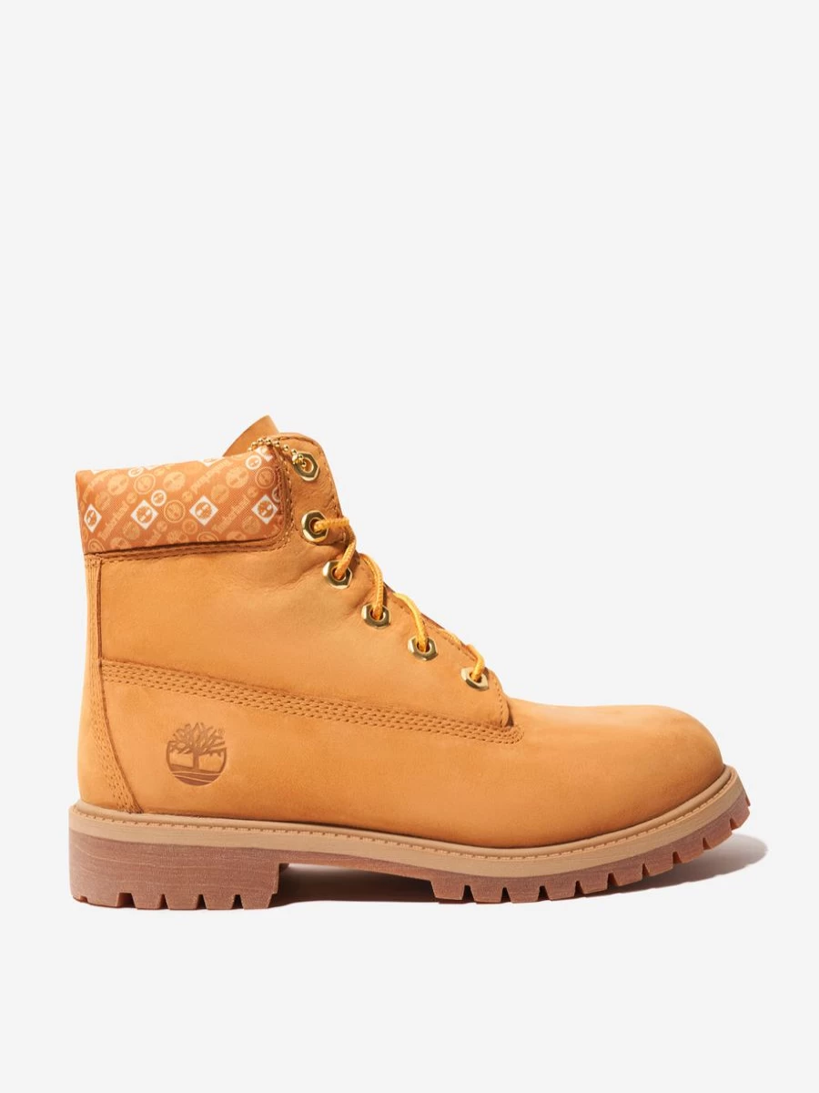 Timberland Kids Premium 6 Inch Nubuck Boots for Teens - Durable & Stylish