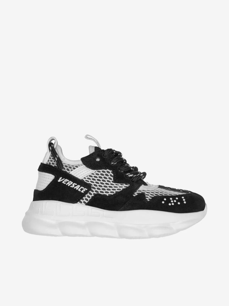 Versace Teen Suede & Mesh Sneakers for Boys and Girls