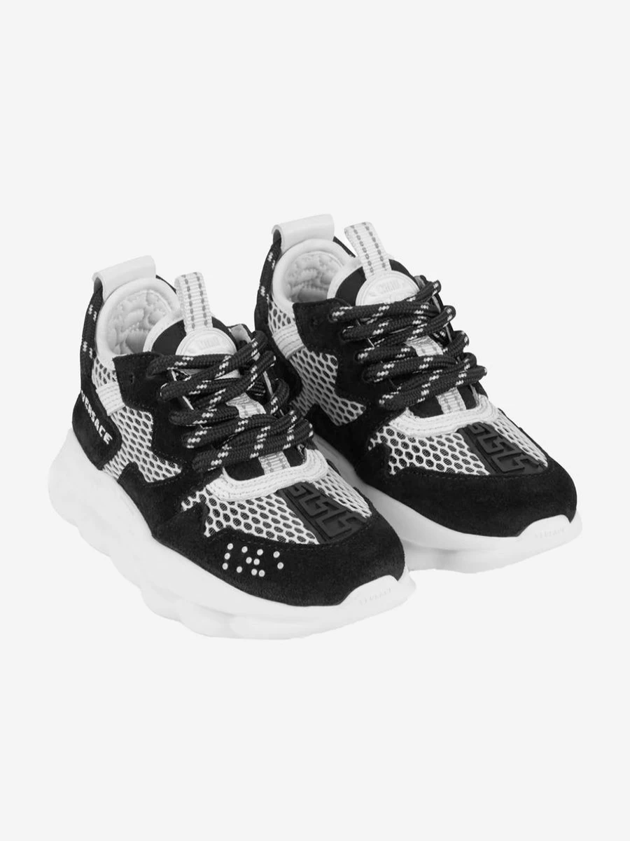 Versace Teen Suede & Mesh Sneakers for Boys and Girls