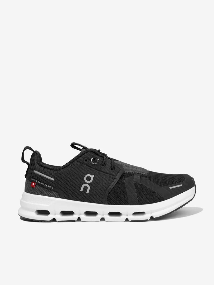 On Running Kids Cloud Sky Trainers - Black Girls' Running Shoes