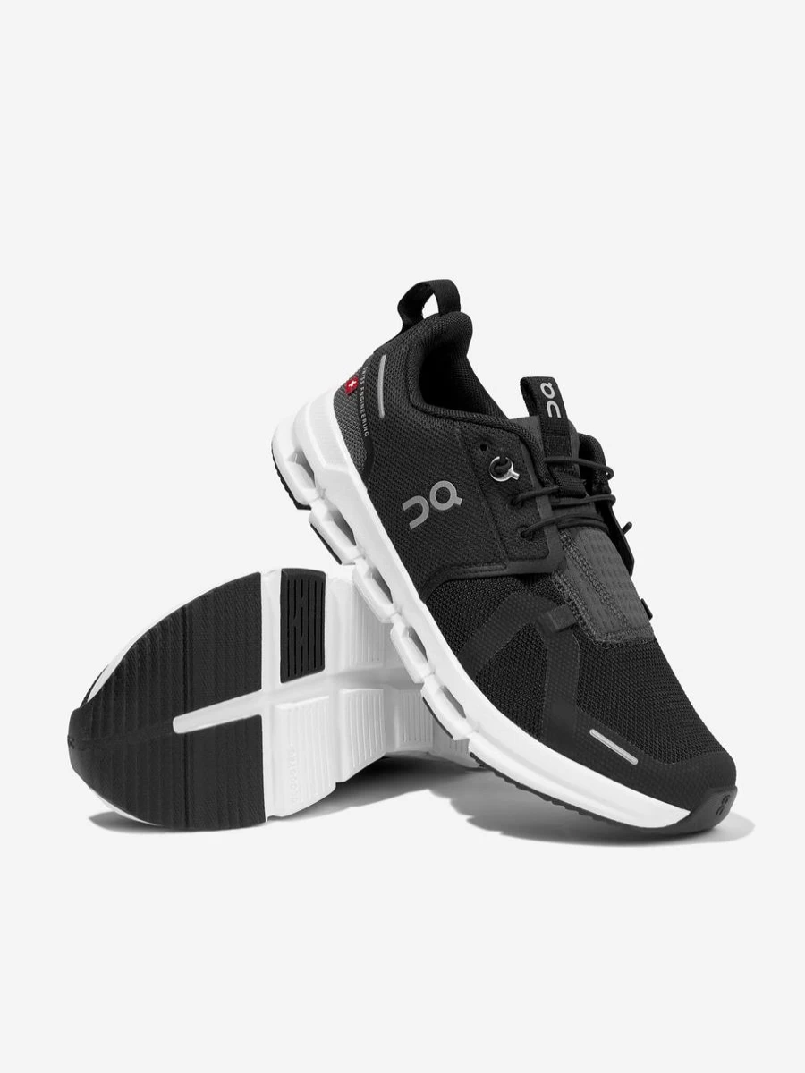 On Running Kids Cloud Sky Trainers - Black Girls' Running Shoes