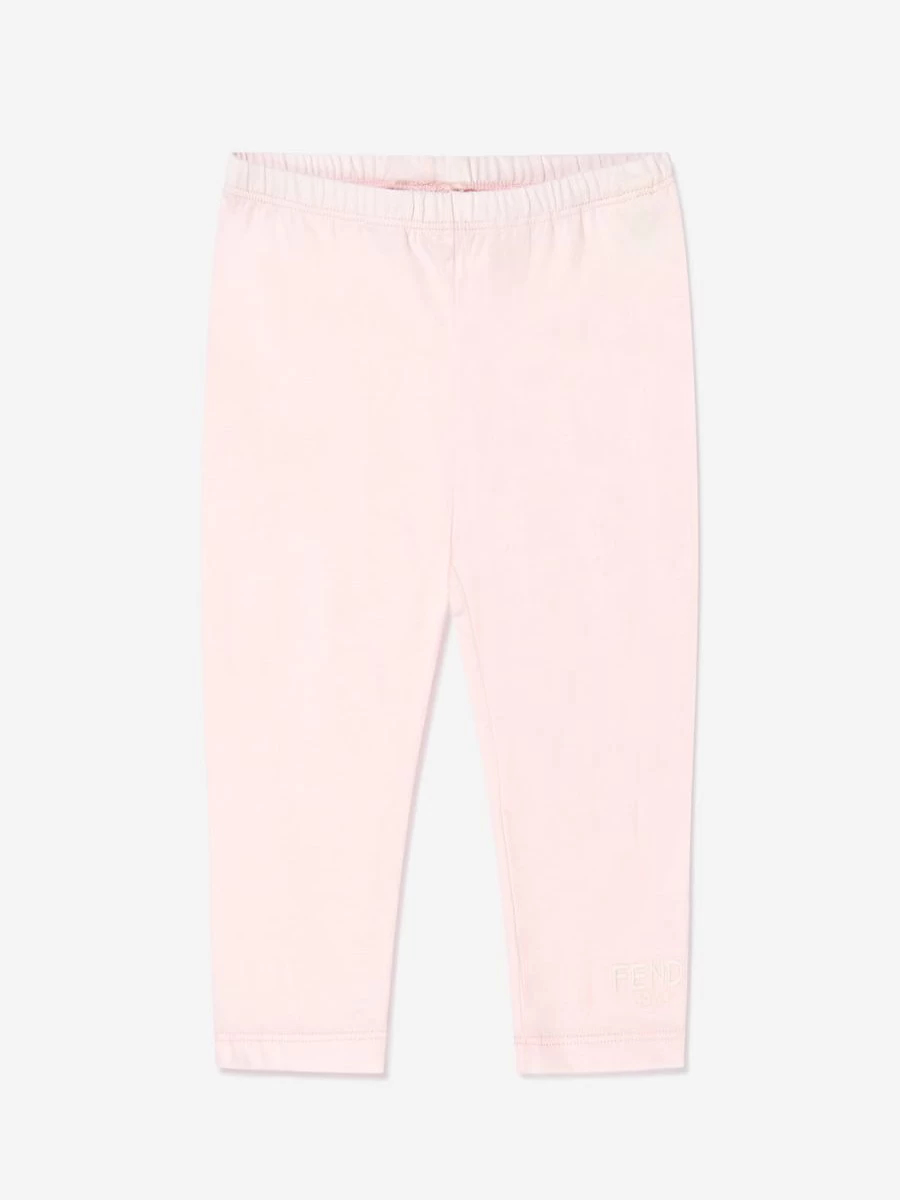 Fendi Kids Girls' Logo Print Leggings | Stylish Baby & Toddler Leggings