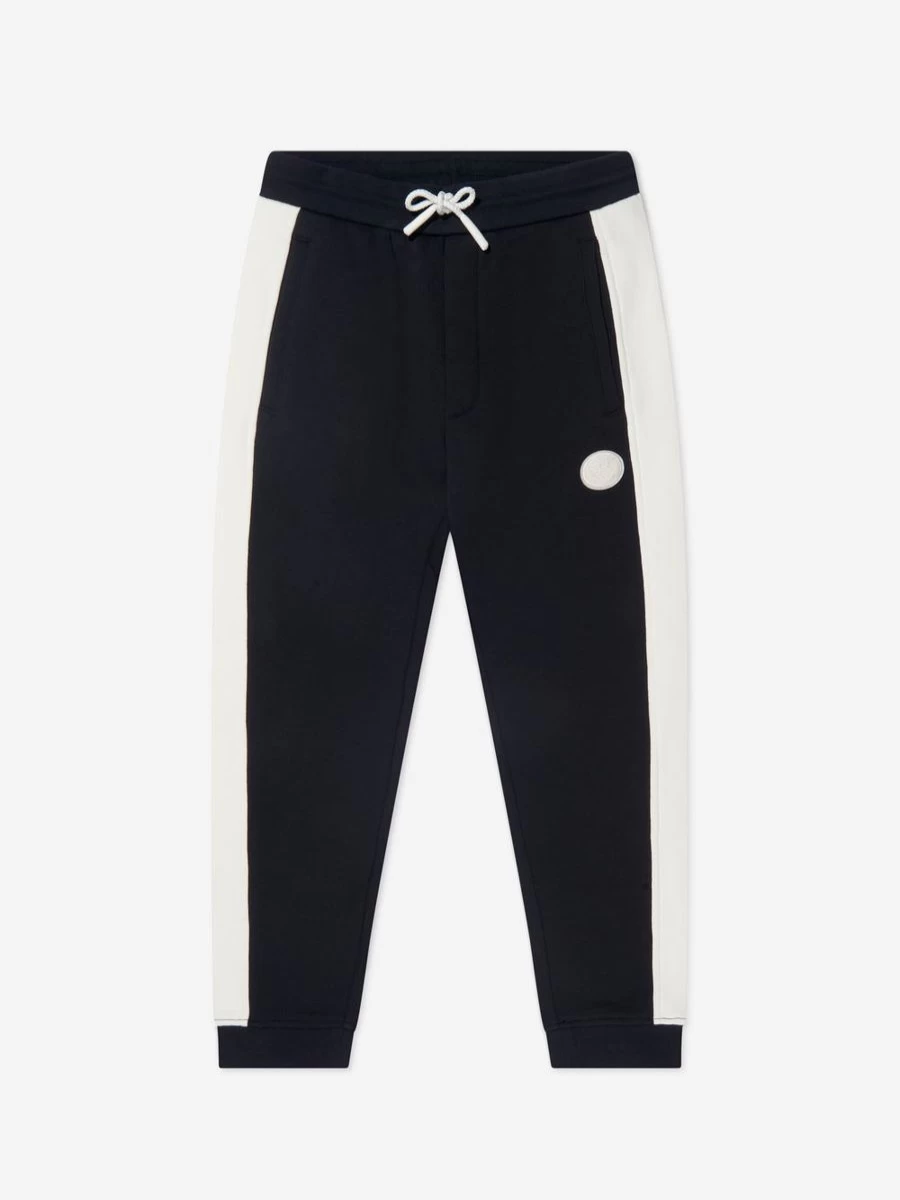 Emporio Armani Teen Boys' Contrast Striped Joggers - Stylish Casual Pants for Teens