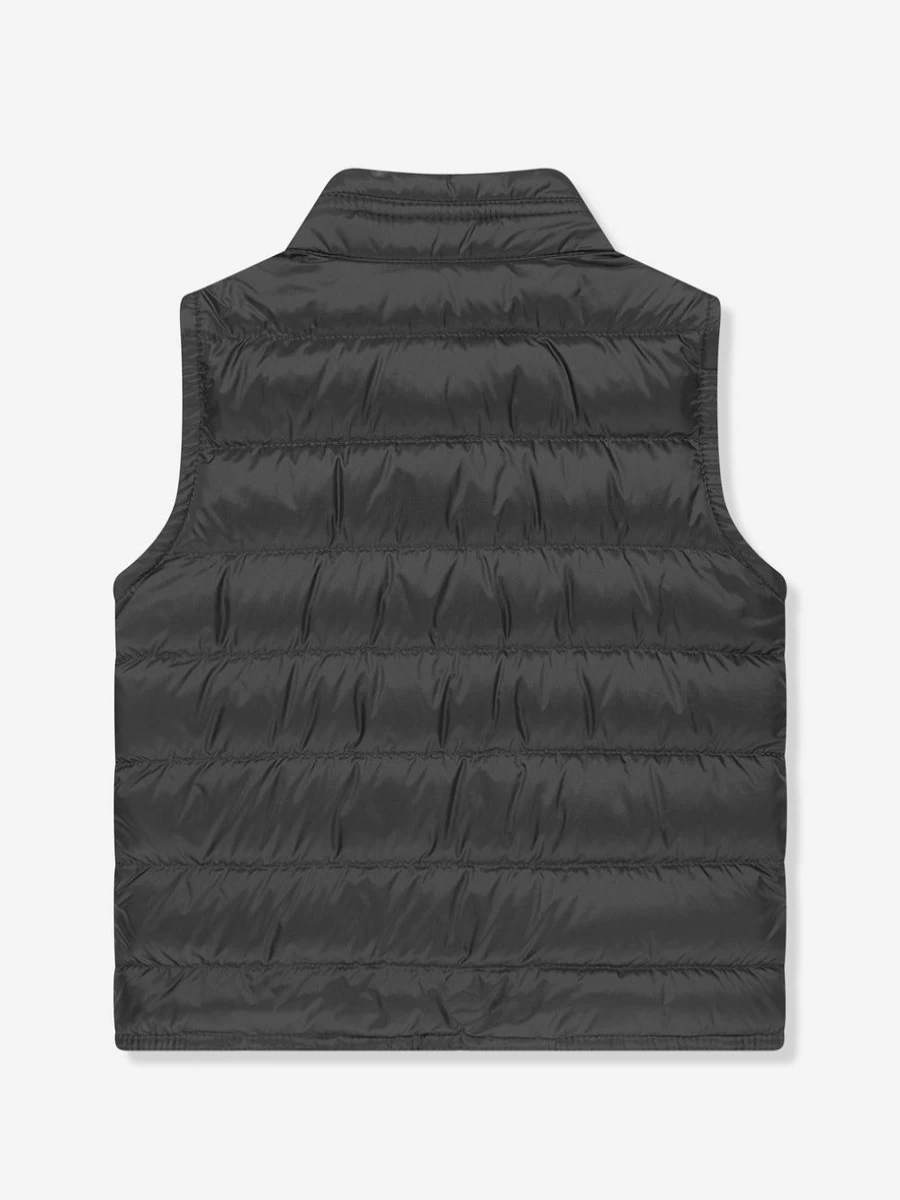 Moncler Enfant Boys' Black Down Padded Gilet Winter Vest