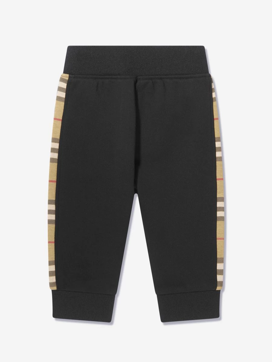 Burberry Kids Baby Boys Black Mini Nolen Joggers