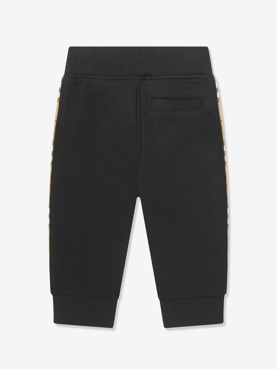 Burberry Kids Baby Boys Black Mini Nolen Joggers