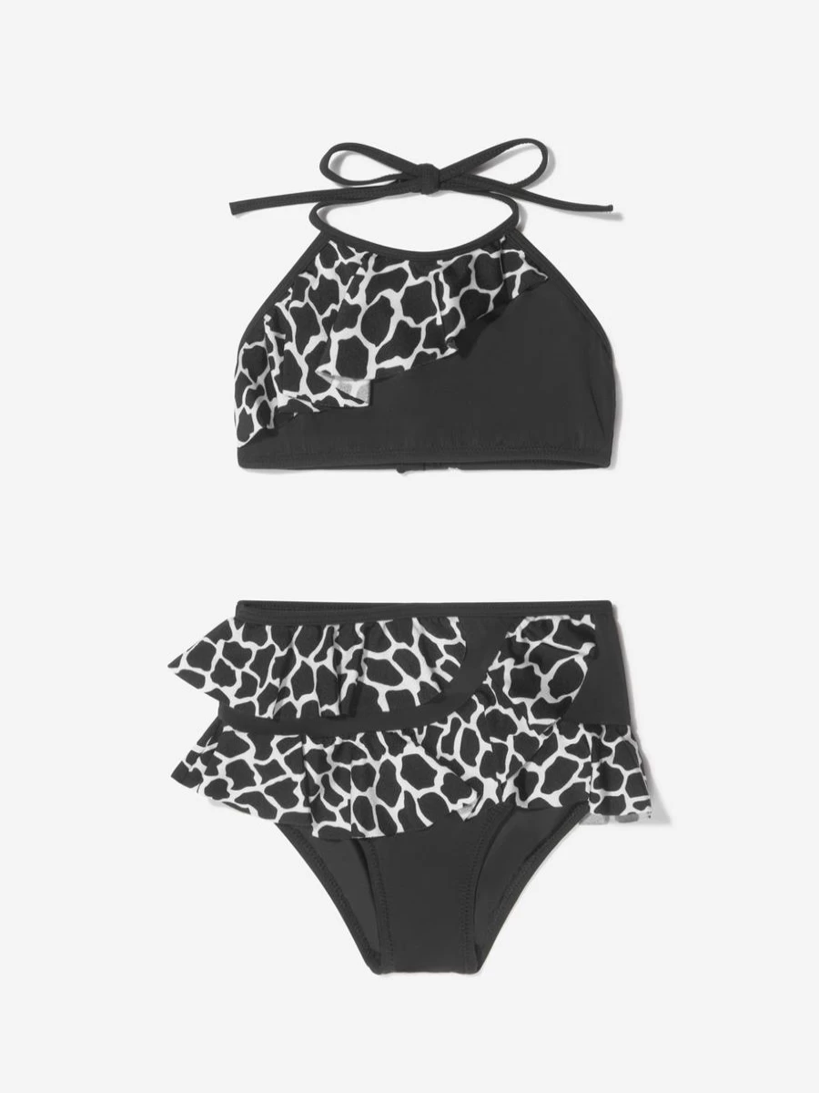 "Nessi Byrd Teen Girls' Tinto Bikini Set with UV50+ Sun Protection – Swimwear for Teens"