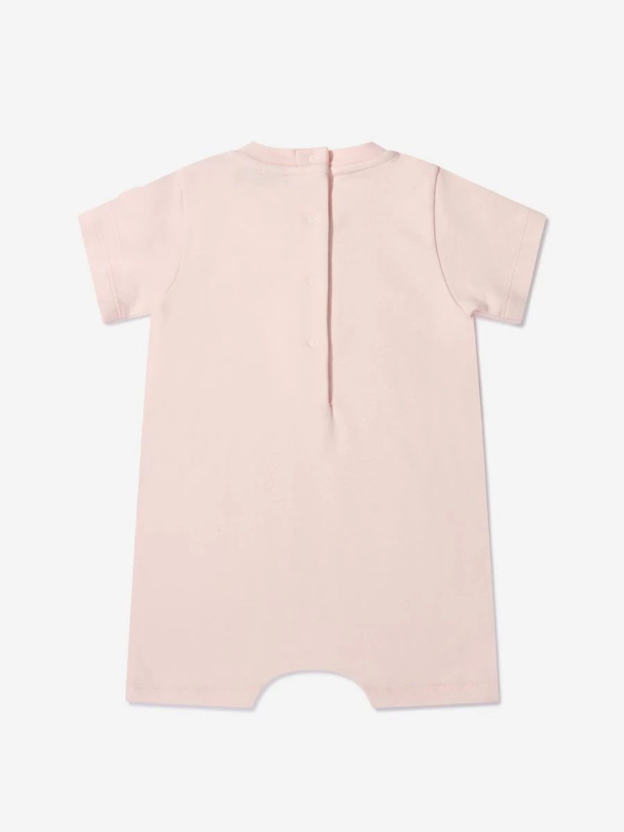 Moncler Enfant Girls' Logo Romper - Stylish Baby Unisex Bodysuit