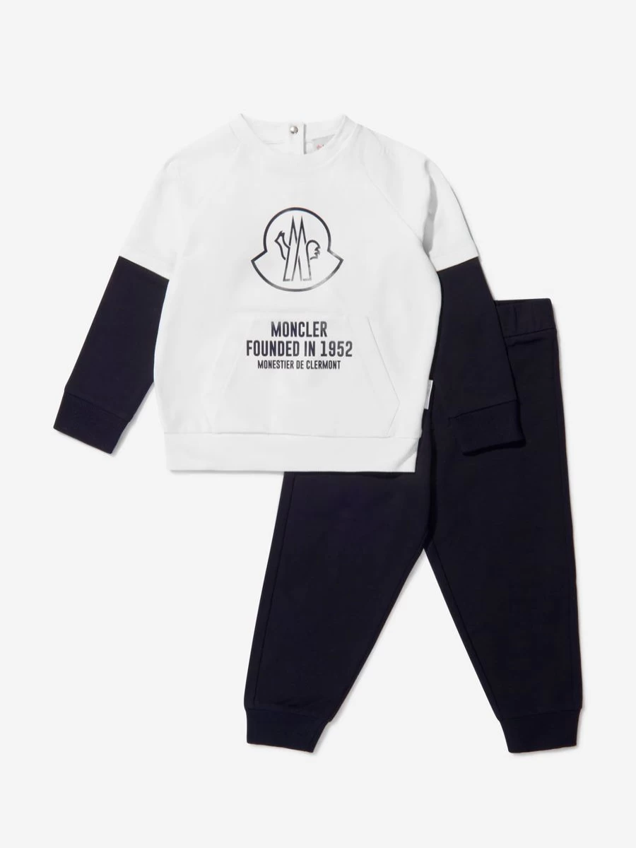 Moncler Enfant Baby Boys Logo Tracksuit - Stylish & Comfortable Outfit for Toddlers