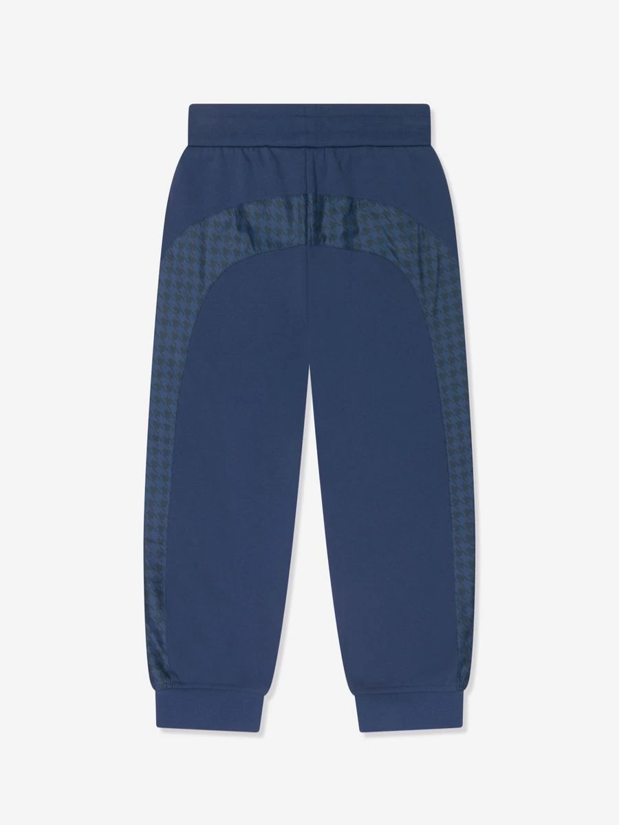 Emporio Armani Boys Blue Logo Joggers - Stylish Casual Pants for Kids