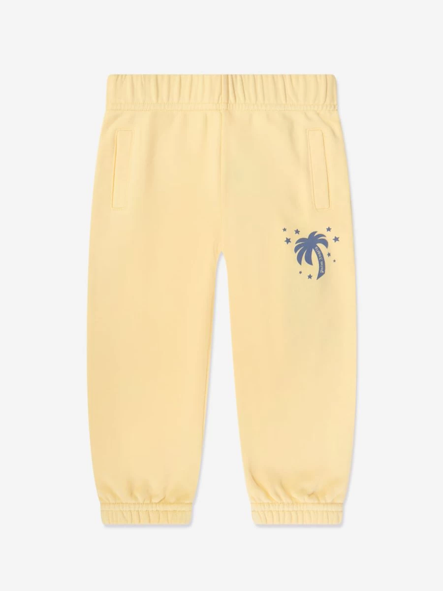 Palm Angels Baby Boys Yellow Stars Joggers - Trendy Casual Pants for Toddlers