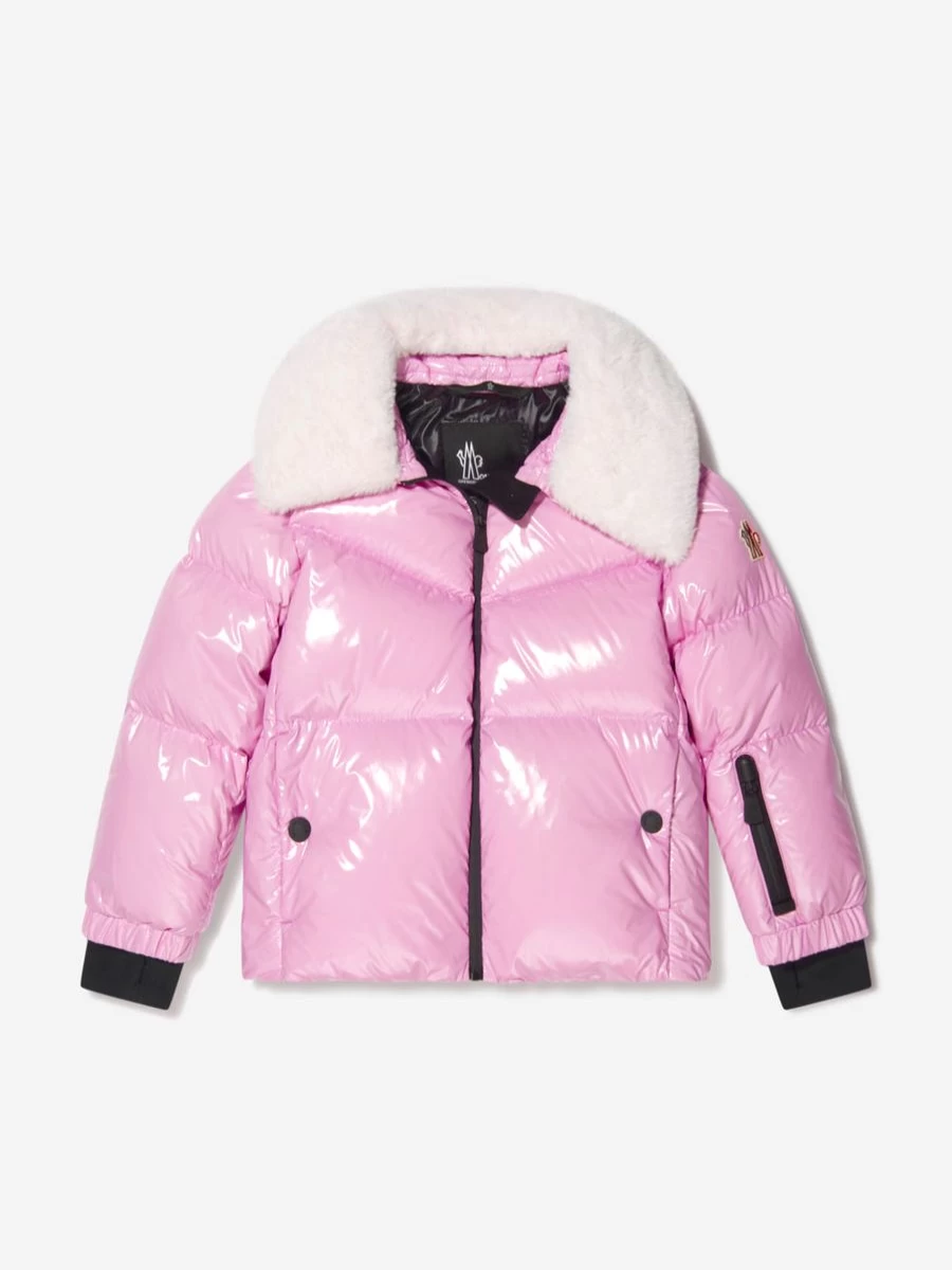 Moncler Enfant Girls' Edling Down Padded Jacket | Warm Winter Coat for Girls