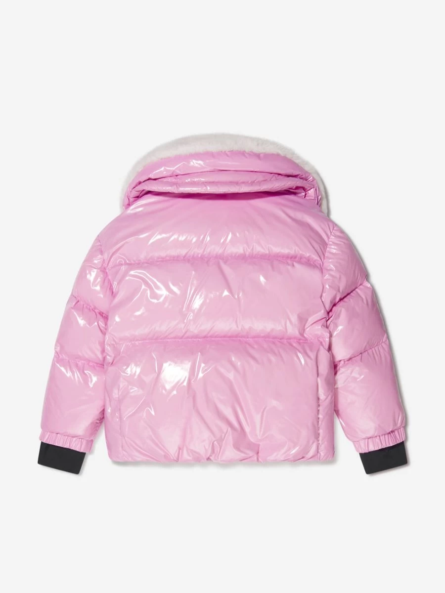 Moncler Enfant Girls' Edling Down Padded Jacket | Warm Winter Coat for Girls