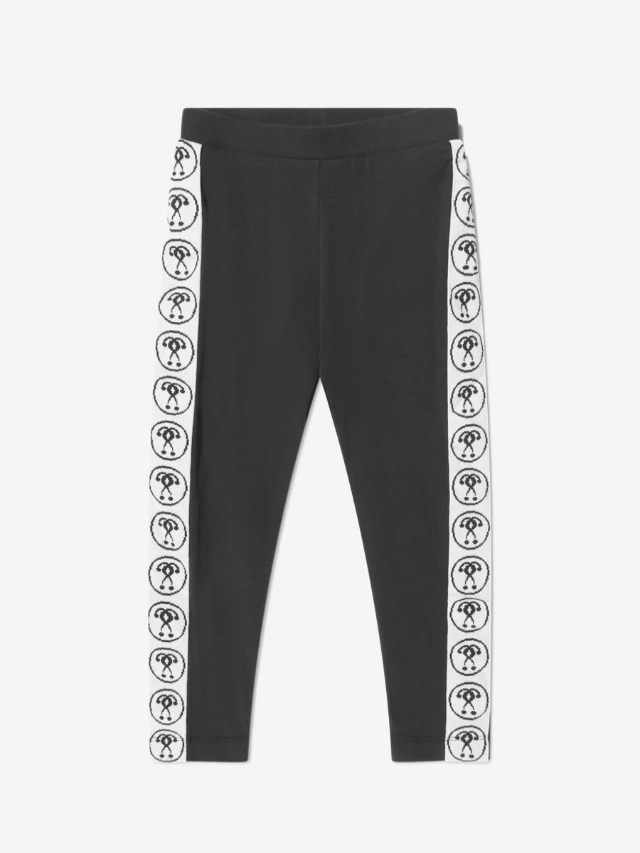 Moschino Kids Teen Girls Milano Logo Printed Leggings