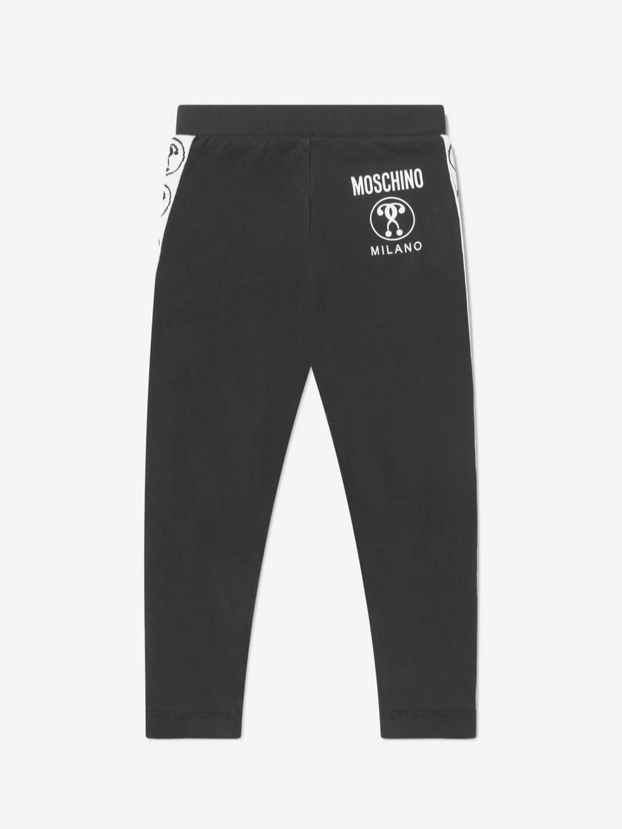 Moschino Kids Teen Girls Milano Logo Printed Leggings